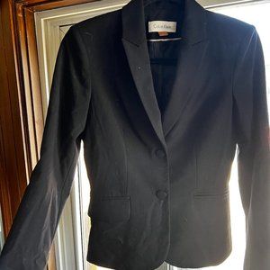 Calvin Klein Women's Two Button Blazer Size S